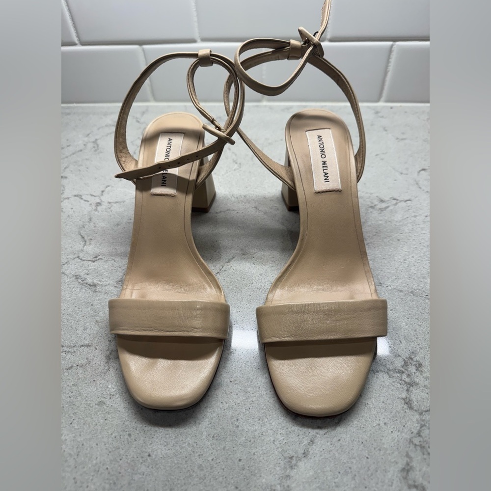 ANTONIO MELANI Tan Heels